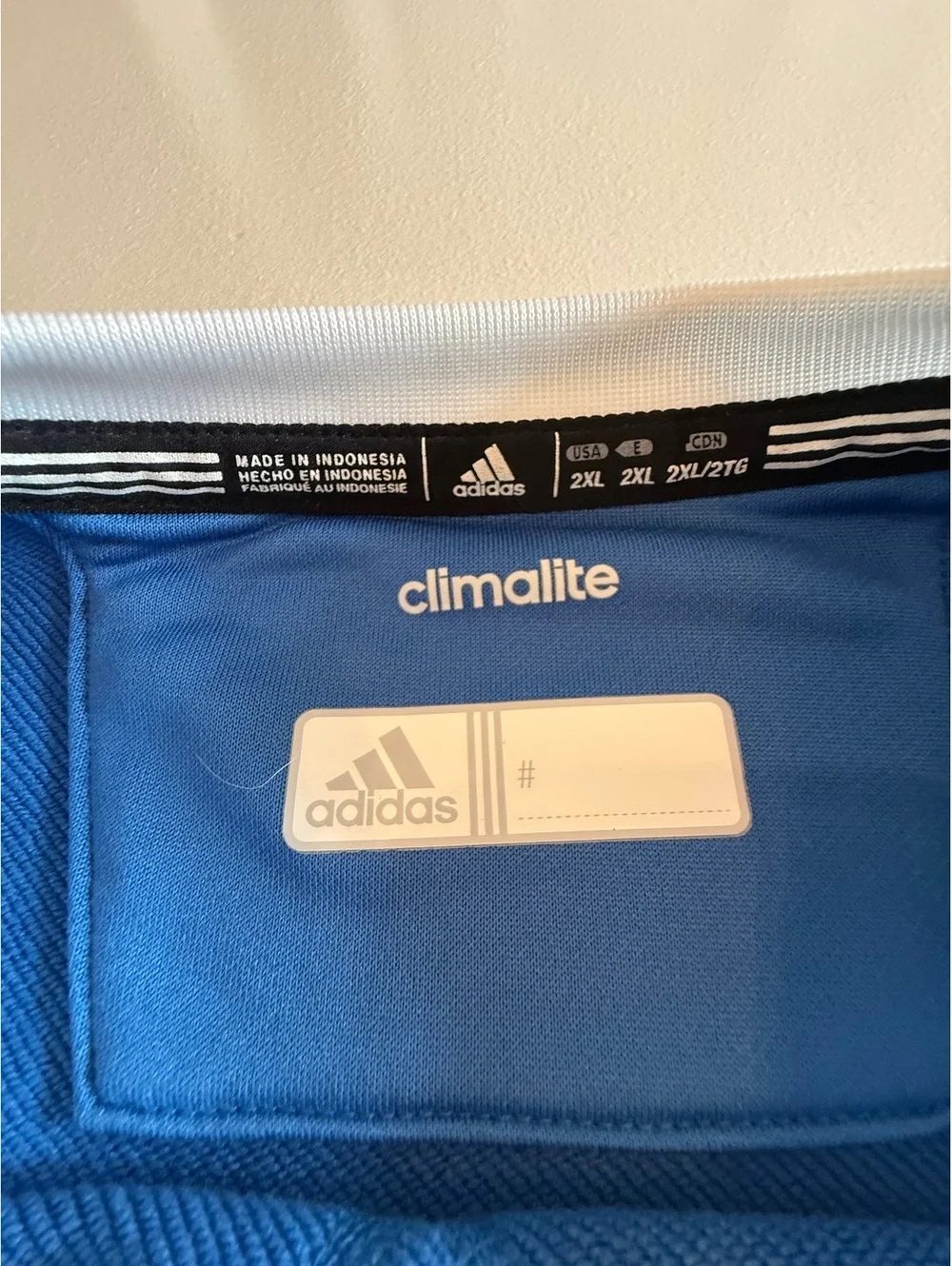 Adidas UCLA Basketball Climalite Long Sleeve Shirt 2XL